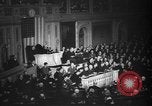 Image of President Roosevelt declares war Washington DC USA, 1941, second 9 stock footage video 65675046195
