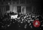 Image of President Roosevelt declares war Washington DC USA, 1941, second 19 stock footage video 65675046195