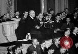 Image of President Roosevelt declares war Washington DC USA, 1941, second 38 stock footage video 65675046195
