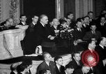 Image of President Roosevelt declares war Washington DC USA, 1941, second 43 stock footage video 65675046195