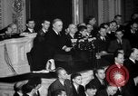 Image of President Roosevelt declares war Washington DC USA, 1941, second 47 stock footage video 65675046195
