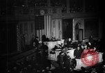 Image of U.S. Congress declaration of war against Japan Washington DC USA, 1941, second 11 stock footage video 65675046196