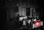 Image of U.S. Congress declaration of war against Japan Washington DC USA, 1941, second 13 stock footage video 65675046196