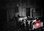 Image of U.S. Congress declaration of war against Japan Washington DC USA, 1941, second 17 stock footage video 65675046196