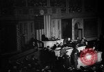 Image of U.S. Congress declaration of war against Japan Washington DC USA, 1941, second 19 stock footage video 65675046196