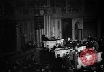 Image of U.S. Congress declaration of war against Japan Washington DC USA, 1941, second 22 stock footage video 65675046196