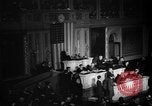 Image of U.S. Congress declaration of war against Japan Washington DC USA, 1941, second 25 stock footage video 65675046196