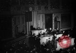 Image of U.S. Congress declaration of war against Japan Washington DC USA, 1941, second 28 stock footage video 65675046196