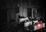 Image of U.S. Congress declaration of war against Japan Washington DC USA, 1941, second 36 stock footage video 65675046196