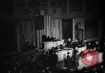 Image of U.S. Congress declaration of war against Japan Washington DC USA, 1941, second 37 stock footage video 65675046196