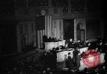 Image of U.S. Congress declaration of war against Japan Washington DC USA, 1941, second 40 stock footage video 65675046196