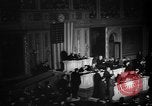Image of U.S. Congress declaration of war against Japan Washington DC USA, 1941, second 43 stock footage video 65675046196