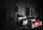 Image of U.S. Congress declaration of war against Japan Washington DC USA, 1941, second 44 stock footage video 65675046196