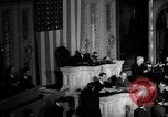 Image of U.S. Congress declaration of war against Japan Washington DC USA, 1941, second 47 stock footage video 65675046196