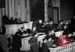 Image of U.S. Congress declaration of war against Japan Washington DC USA, 1941, second 60 stock footage video 65675046196