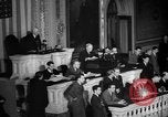 Image of U.S. Congress declaration of war against Japan Washington DC USA, 1941, second 61 stock footage video 65675046196