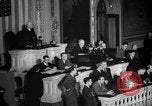 Image of U.S. Congress declaration of war against Japan Washington DC USA, 1941, second 62 stock footage video 65675046196