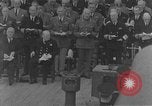 Image of Prime Minister Winston Churchill Argentia Newfoundland Canada, 1941, second 5 stock footage video 65675046199