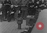 Image of Prime Minister Winston Churchill Argentia Newfoundland Canada, 1941, second 57 stock footage video 65675046199
