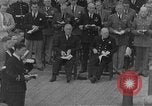 Image of Prime Minister Winston Churchill Argentia Newfoundland Canada, 1941, second 58 stock footage video 65675046199