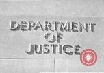 Image of Department of Justice Washington DC USA, 1950, second 1 stock footage video 65675046206