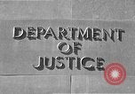 Image of Department of Justice Washington DC USA, 1950, second 4 stock footage video 65675046206