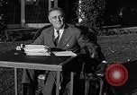 Standbild Präsident Franklin Roosevelt Hyde Park New York USA, 1936, aus Sekunde 29 historischem Filmmaterial Videoclip 65675046209