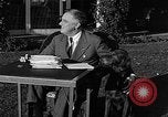 Standbild Präsident Franklin Roosevelt Hyde Park New York USA, 1936, aus Sekunde 32 historischem Filmmaterial Videoclip 65675046209