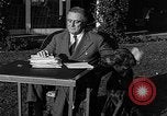 Standbild Präsident Franklin Roosevelt Hyde Park New York USA, 1936, aus Sekunde 35 historischem Filmmaterial Videoclip 65675046209