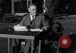 Standbild Präsident Franklin Roosevelt Hyde Park New York USA, 1936, aus Sekunde 40 historischem Filmmaterial Videoclip 65675046209