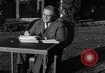 Standbild Präsident Franklin Roosevelt Hyde Park New York USA, 1936, aus Sekunde 45 historischem Filmmaterial Videoclip 65675046209