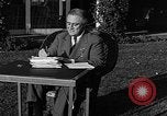 Standbild Präsident Franklin Roosevelt Hyde Park New York USA, 1936, aus Sekunde 46 historischem Filmmaterial Videoclip 65675046209