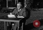 Standbild Präsident Franklin Roosevelt Hyde Park New York USA, 1936, aus Sekunde 47 historischem Filmmaterial Videoclip 65675046209