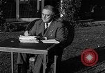 Standbild Präsident Franklin Roosevelt Hyde Park New York USA, 1936, aus Sekunde 49 historischem Filmmaterial Videoclip 65675046209