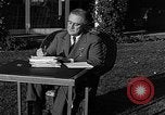 Standbild Präsident Franklin Roosevelt Hyde Park New York USA, 1936, aus Sekunde 50 historischem Filmmaterial Videoclip 65675046209