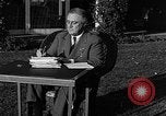 Standbild Präsident Franklin Roosevelt Hyde Park New York USA, 1936, aus Sekunde 52 historischem Filmmaterial Videoclip 65675046209