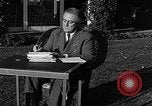 Standbild Präsident Franklin Roosevelt Hyde Park New York USA, 1936, aus Sekunde 53 historischem Filmmaterial Videoclip 65675046209