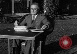 Standbild Präsident Franklin Roosevelt Hyde Park New York USA, 1936, aus Sekunde 55 historischem Filmmaterial Videoclip 65675046209