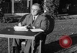 Standbild Präsident Franklin Roosevelt Hyde Park New York USA, 1936, aus Sekunde 57 historischem Filmmaterial Videoclip 65675046209