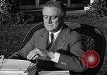 Standbild Präsident Franklin Roosevelt Hyde Park New York USA, 1936, aus Sekunde 61 historischem Filmmaterial Videoclip 65675046209