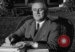 Standbild Präsident Franklin Roosevelt Hyde Park New York USA, 1936, aus Sekunde 62 historischem Filmmaterial Videoclip 65675046209