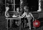 Standbild Präsident Franklin D Roosevelt Hyde Park New York USA, 1936, aus Sekunde 3 historischem Filmmaterial Videoclip 65675046210