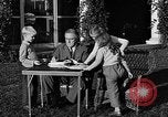 Standbild Präsident Franklin D Roosevelt Hyde Park New York USA, 1936, aus Sekunde 7 historischem Filmmaterial Videoclip 65675046210