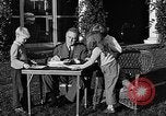Standbild Präsident Franklin D Roosevelt Hyde Park New York USA, 1936, aus Sekunde 10 historischem Filmmaterial Videoclip 65675046210