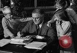 Standbild Präsident Franklin D Roosevelt Hyde Park New York USA, 1936, aus Sekunde 34 historischem Filmmaterial Videoclip 65675046210
