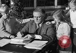 Standbild Präsident Franklin D Roosevelt Hyde Park New York USA, 1936, aus Sekunde 38 historischem Filmmaterial Videoclip 65675046210