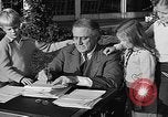 Standbild Präsident Franklin D Roosevelt Hyde Park New York USA, 1936, aus Sekunde 39 historischem Filmmaterial Videoclip 65675046210