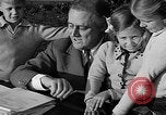Standbild Präsident Franklin D Roosevelt Hyde Park New York USA, 1936, aus Sekunde 55 historischem Filmmaterial Videoclip 65675046210