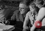 Standbild Präsident Franklin D Roosevelt Hyde Park New York USA, 1936, aus Sekunde 59 historischem Filmmaterial Videoclip 65675046210