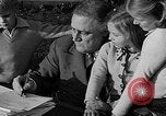 Standbild Präsident Franklin D Roosevelt Hyde Park New York USA, 1936, aus Sekunde 60 historischem Filmmaterial Videoclip 65675046210